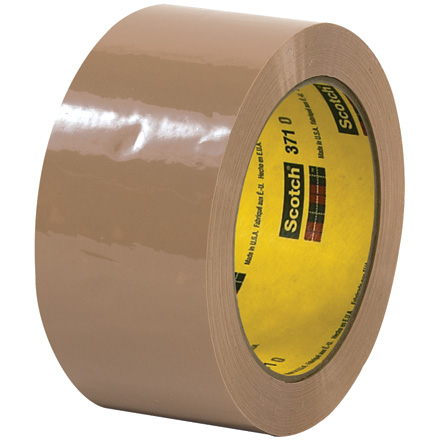 2" x 55 yds. Tan Scotch<span class='rtm'>®</span> Box Sealing Tape 371